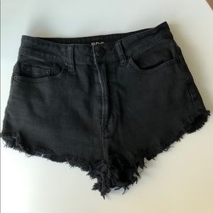 BDG Super High Rise Dolphin Cheeky Denim Shorts